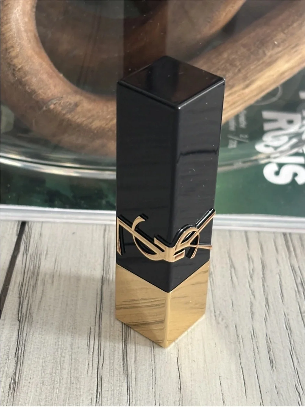 Yves Saint Laurent Red Lipstick in Gold Case - Women Makeup